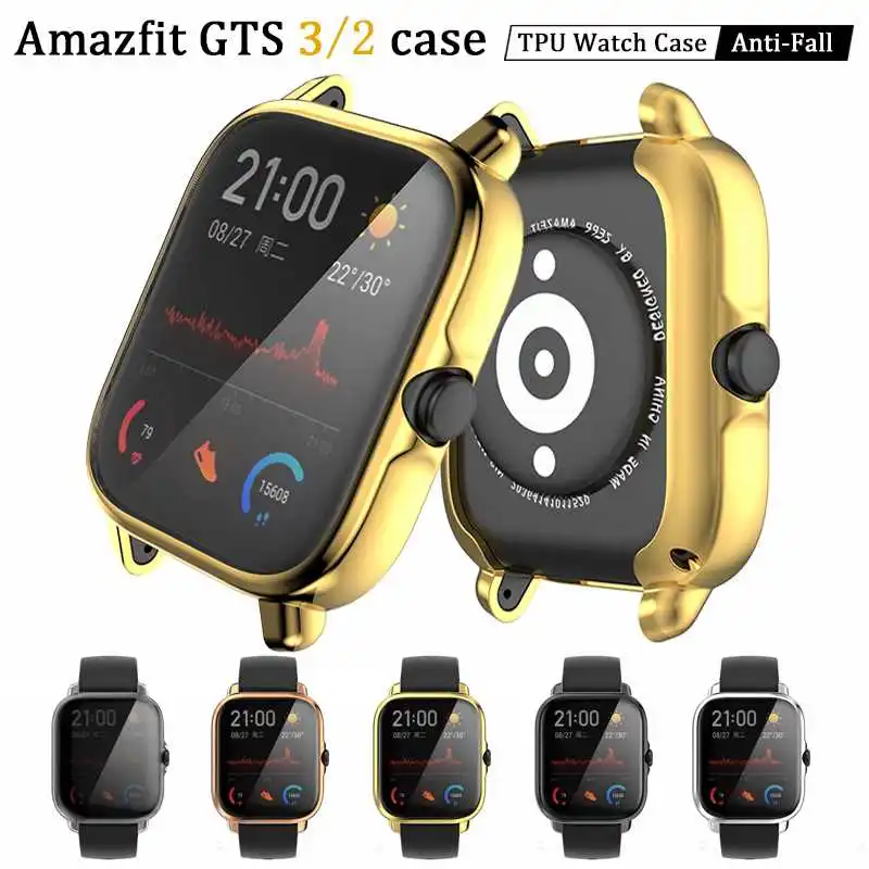 

KatyChoi Fashion TPU Watch Case For Amazfit GTS 3 2 Watch Case Cover