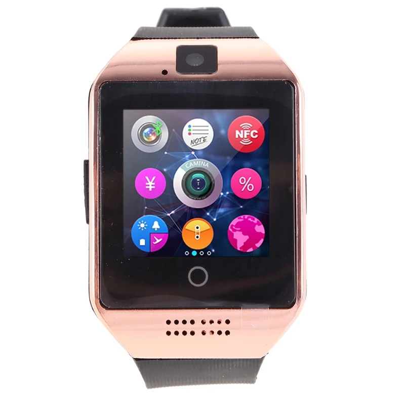 

KX4A DZ09 Bluetooth-compatible Smart Watch Touch Screen with Camera, SIM Card TF/SD Card Slot, for Phone Androi Phones