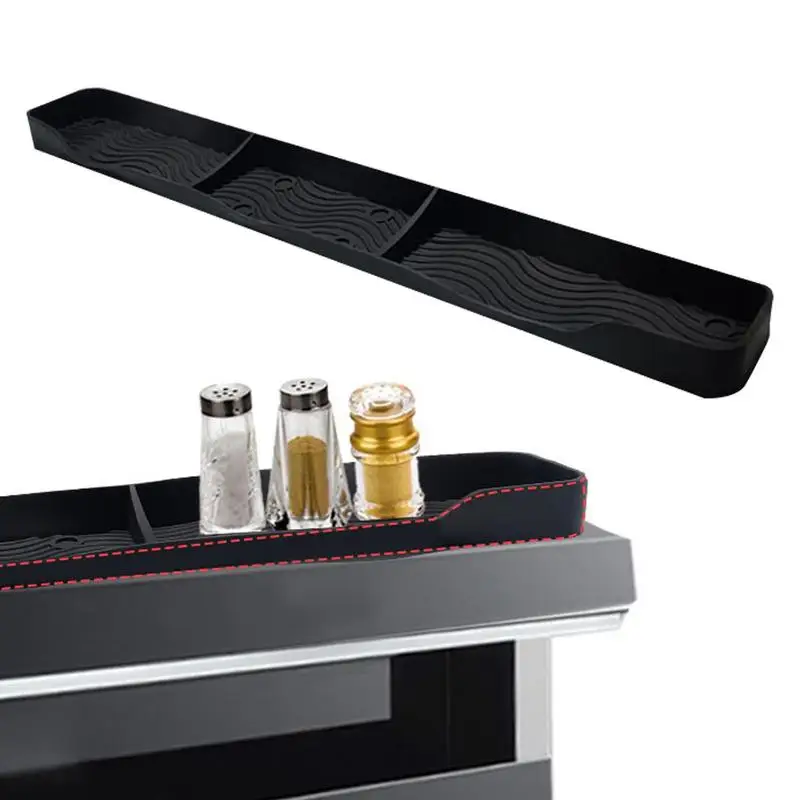 

Кухонная полка для плиты, наверху, силиконовая наверху, полка, полка для специй для большинства кухонных плит, раствор для хранения специй с нулевым уровнем