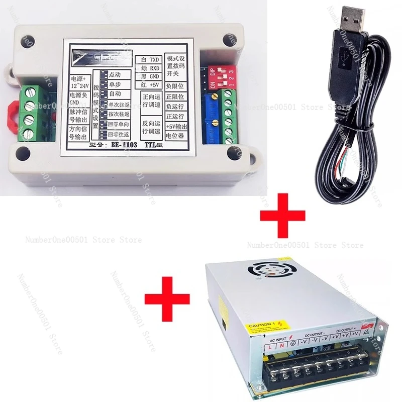 

Контроллер шагового двигателя/импульс/сервопривод/импульс ПЛК/потенциометр, двухступенчатое регулирование скорости/промышленный BE-1103