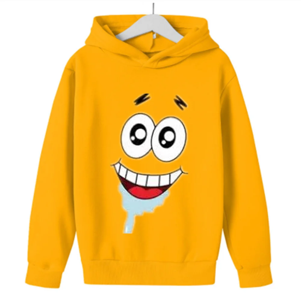 

2022New Kids Hoodie Boys Sponge Home Print Hoodie Sweatshirt Girls Anime Cartoon Pullover Unisex Hoodie 4-14 Years Old 2022