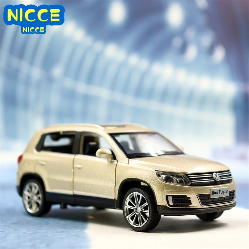 

NICCE 1:32 Volkswagen Tiguan Car Model Alloy Car DieCast Toy Car Model Pull Back Children Toy Collectibles Free Shipping A139