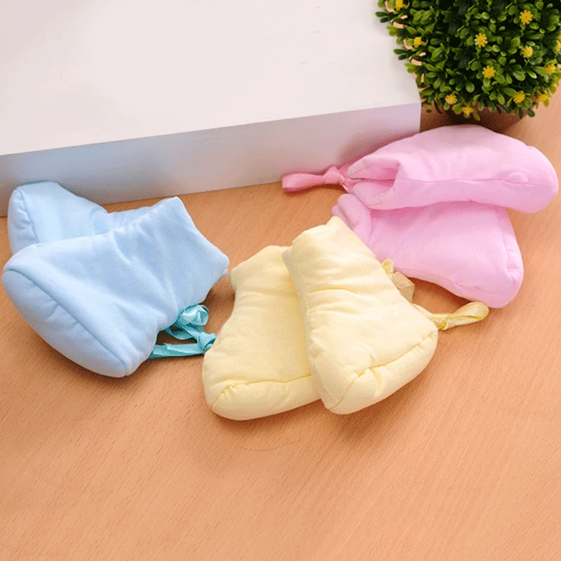 Детская Хлопковая обувь для новорожденных зимняя теплая младенцев кроватки