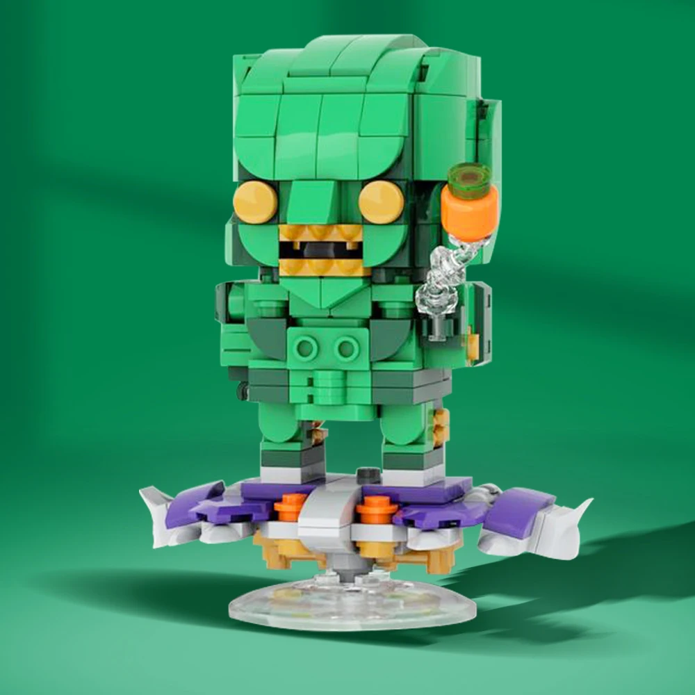 Green Goblin Spider-mans Brickheadz Building Blocks 279PCS Movies Spidermaned DIY Model Sets Bricks Children Toy Kids Gift Adult