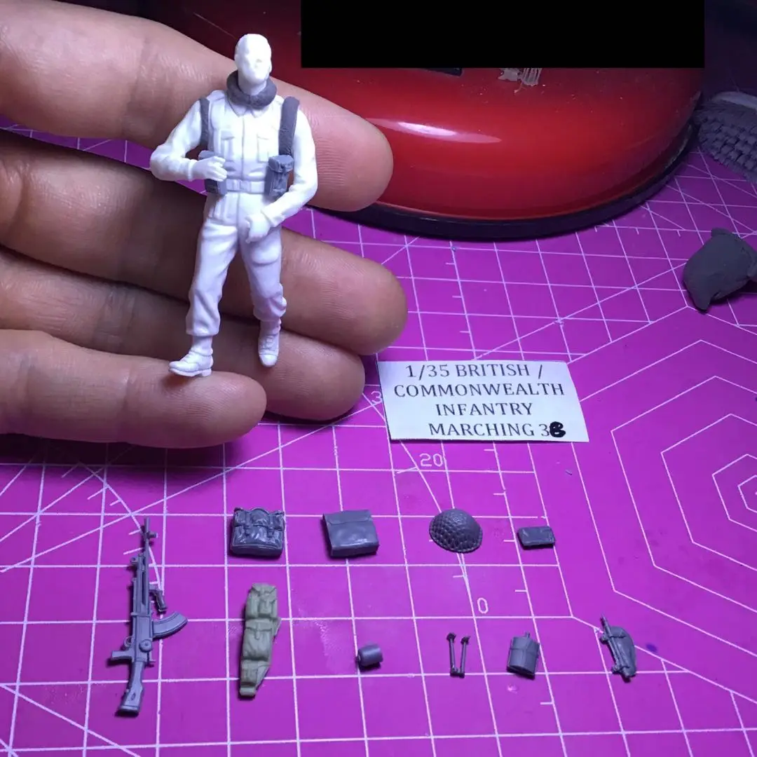 

1/35 фигурка модели из смолы GK, несобранный и Неокрашенный комплект