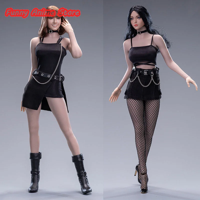 

3STOYS 3S006 1/6 Sexy Camisole Short Skirt Stockings Clothes Accessories Fit 12'' Female TBL/PH Action Figure S12D Body