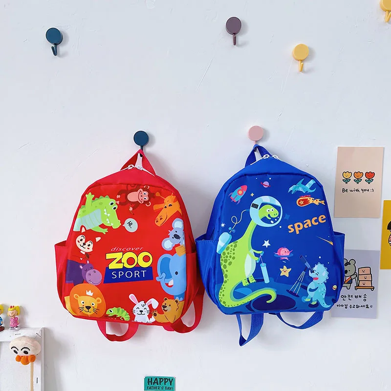

Kids Dinosaur School Bags Trendy Cartoon Animal Waterproof Backpack Kindergarten Primary School Bookbag Student Backpack