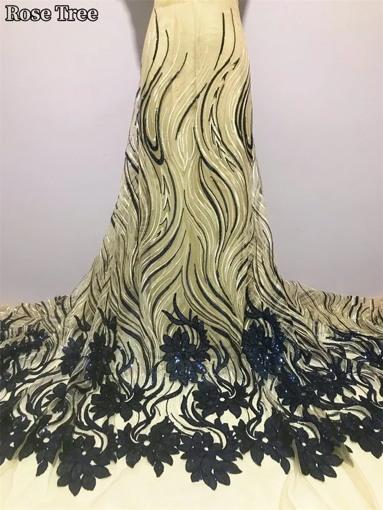 Рисунок 2 - Африканская кружевная ткань с блестками 2023