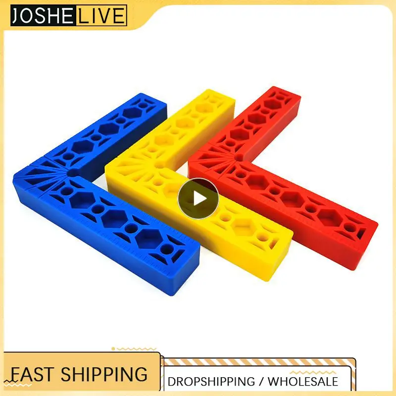 

Upgraded High Hardness 90 Degree Right Angle Clip Picture Frame Corner Clamp 100MM Mitre Clamps DIY Fixture Hand Tool Set