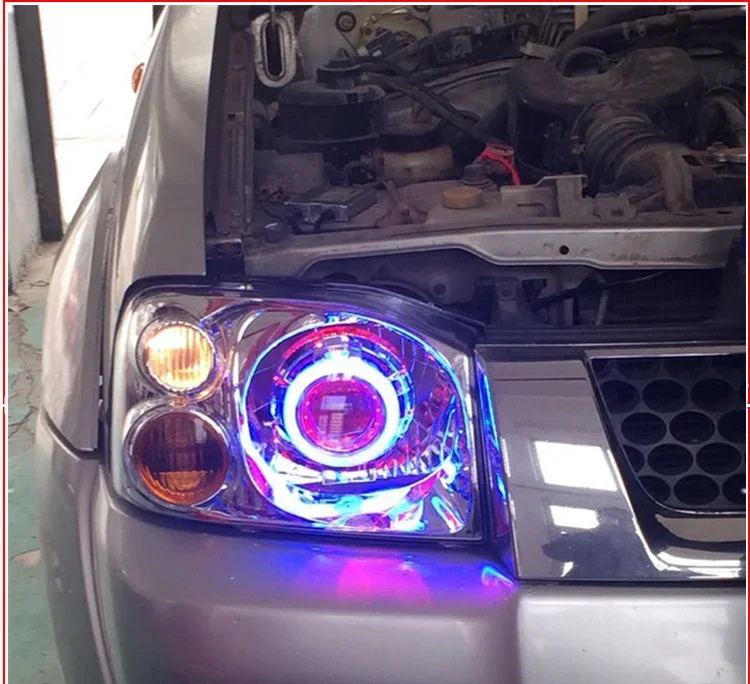 Светодиодные фары Osmrk HID в сборе дневные ходовые огни ангельский глаз с