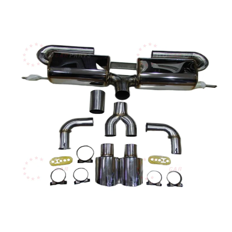 Универсальная выхлопная система для BMW X6 E71 обновление в стиле Хамана труба из