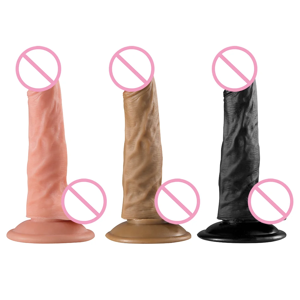 Искусственный Пенис на присоске вагинальная Анальная пробка магазин