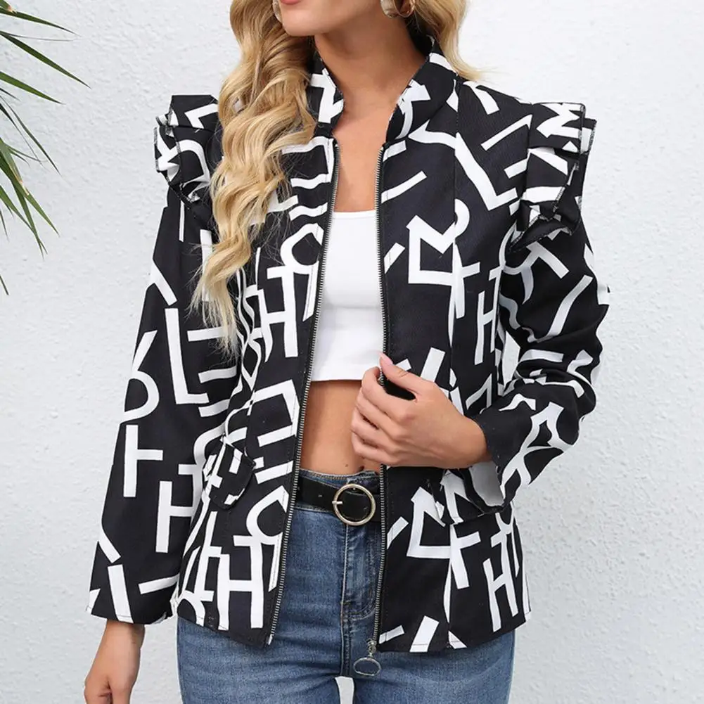 

Верхняя одежда, модное женское весеннее пальто в полоску, Женская куртка в офисном стиле, свободная куртка для свиданий