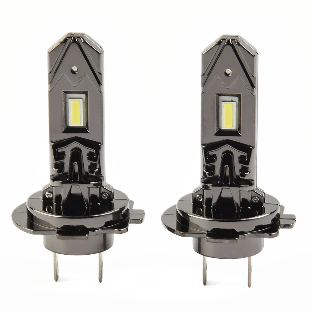 

2Pcs/Set H7 LED Headlight Bulb Conversion Kit High Low Beam 65000K Super White Plug Play Waterproof Car Lights Headlight Bulbs