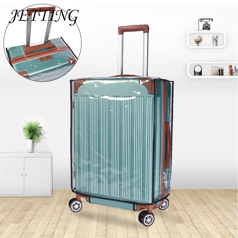 

1Pc PVC Transparent Luggage Cover Waterproof Luggage Storage Covers Dustproof Protector Suitcase Covers Travel Accessories