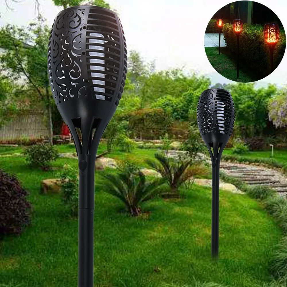 

Solar Light 3.7V Lithium Battery Flame Lamp 12/33LED Outdoor Induction Lamp Christmas Solar Garden Light Landscape Lamp
