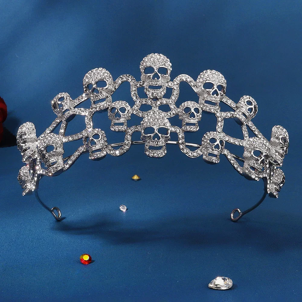 

Wedding Ceremony Bride Personality Retro Crown Hair Accessories Party Elegant Queen for Women