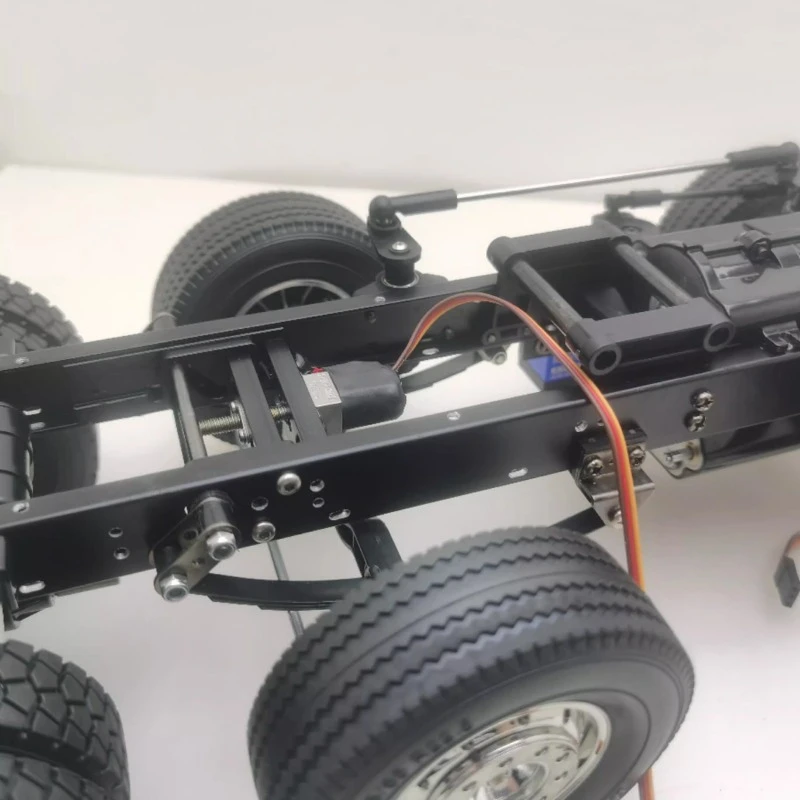Аксессуары для подъемной оси с ЧПУ из алюминиевого сплава 1/14 Tamiya RC Truck Trailer