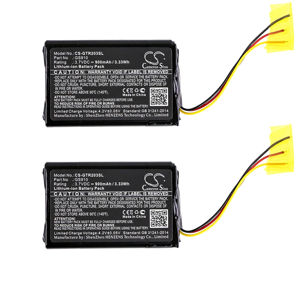 

2 упаковки 900 мА аккумулятор для Globalstar TR-203 GS910