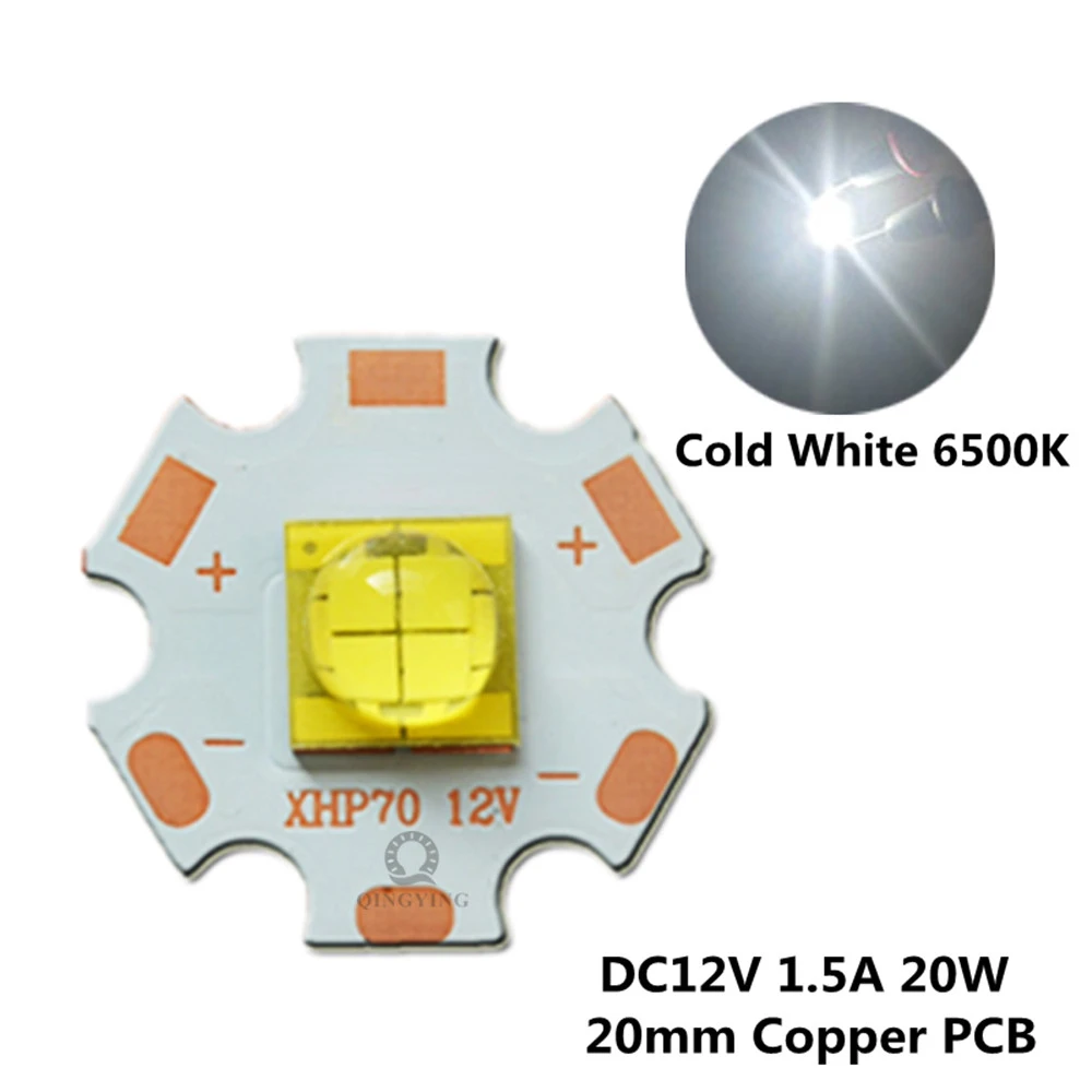 

Светодиодный излучатель XHP70.2 XHP50.2 QINGYING 20 Вт