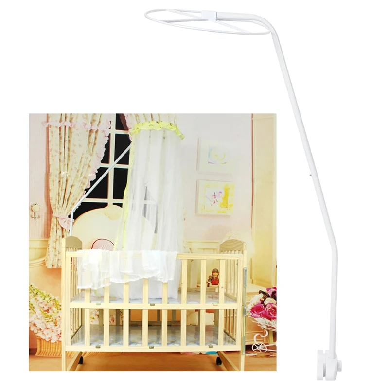 Universal Mosquito Crib Netting Holder Summer Baby Mosquito Net Stand Crib Netting Canopy Holder Removable Baby Bed Support Tent