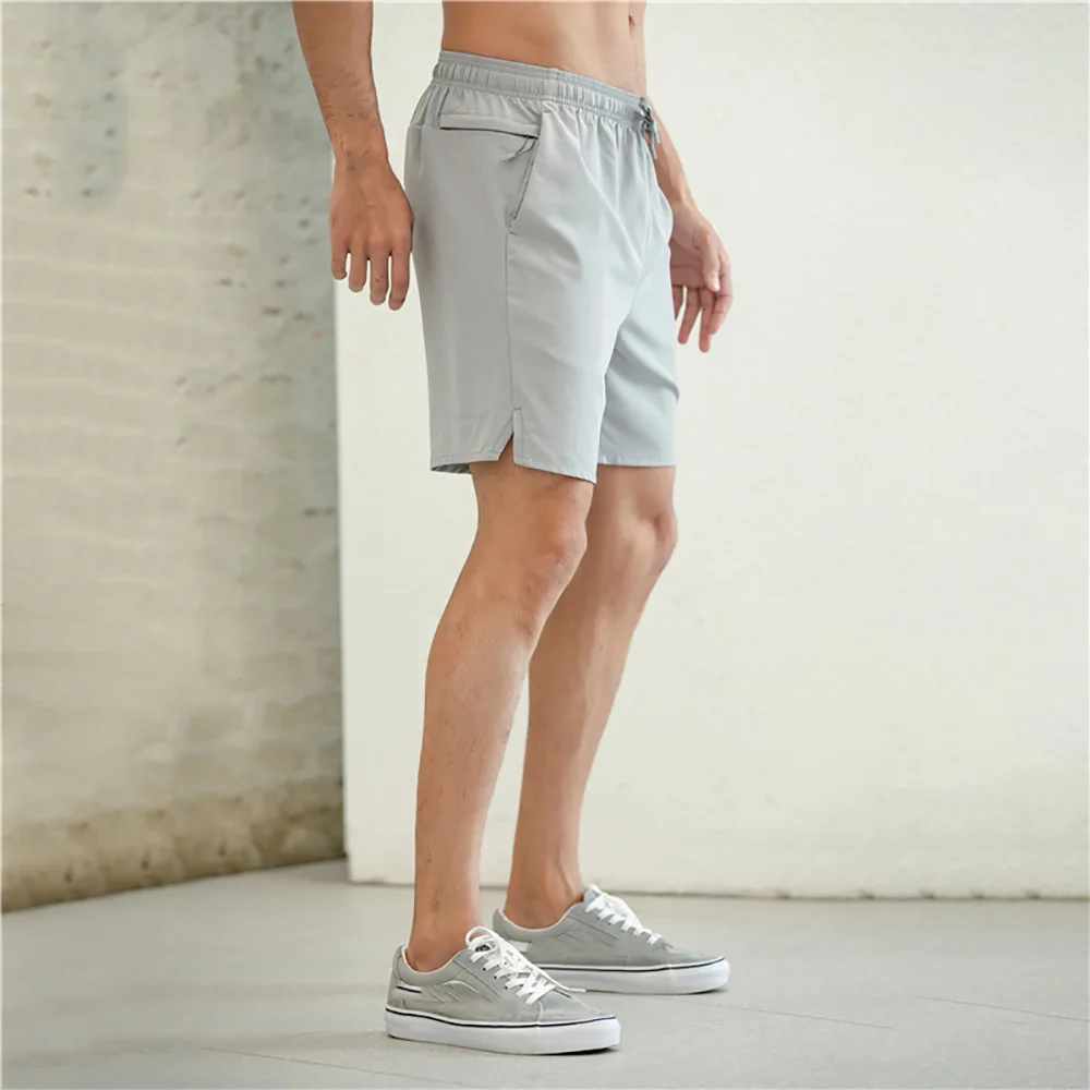 

RUNFITNESS Mens Casual Shorts GYM Fitness Sweatpants Workout Breathable Sport Shorts Men pantalones cortos de hombre