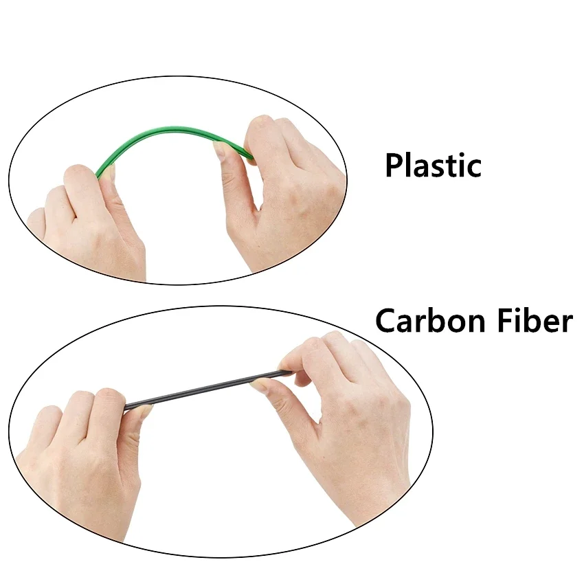 Строительные блоки MOC технические детали осевая ось из углеродного волокна для