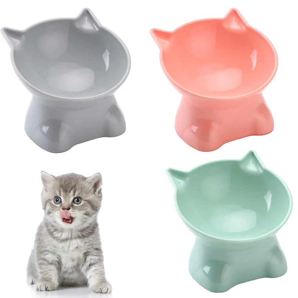 

Cat Bowl Plastic Cat Food Bowl Cat Bowl Standing Cat Feeding Bowl Pets Feeding Bowls Cat Bowls Protect Your Pet's Cervical Spine