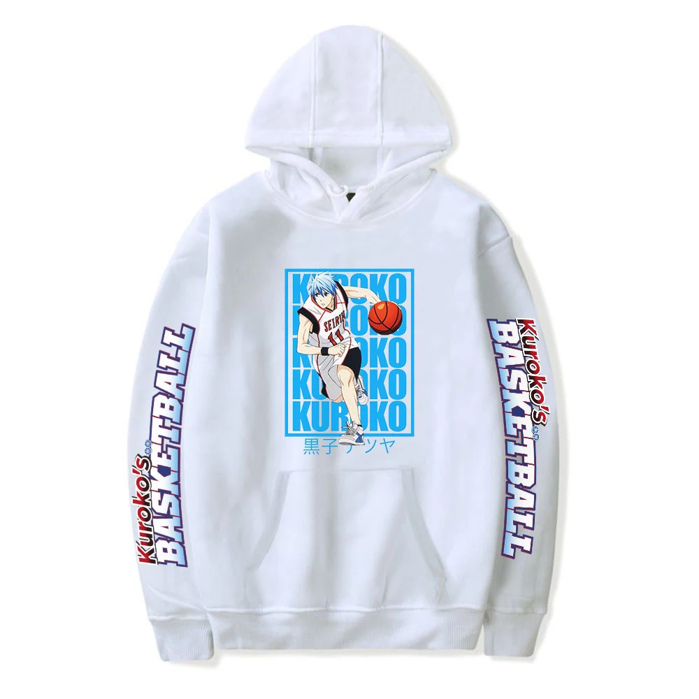 

Men Hoodie Kuroko No Basket Anime Kuroko Tetsuya Print Hoodie Men Women Pullovers Cartoon Kuroko 'S Basuke Hoodies