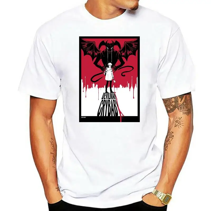 

Crewneck Devilman Crybaby, футболка, Лидер продаж, Новое поступление, популярные хипстерские футболки для мужчин, Повседневная футболка