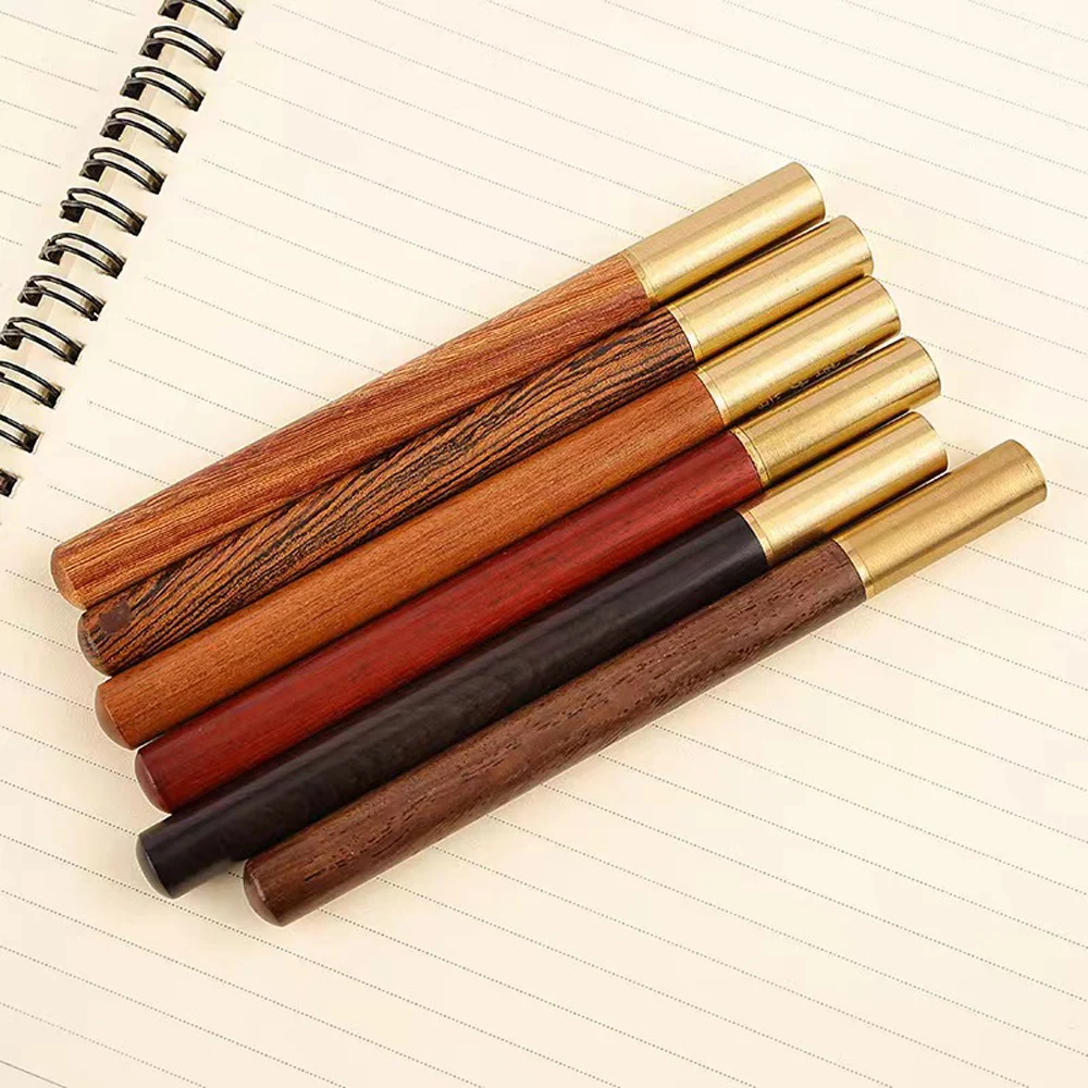 Vintage Wood Body Ballpoint Pen Brass Ball Roller Pen Metal Cap Ball Pen Stationery School Business Gifts Supplies Drop Shipping Vintage Wood Body Ballpoint Pen Brass Ball Roller Pen Metal Cap Ball Pen Stationery School Business Gifts Supplies Drop Shipping