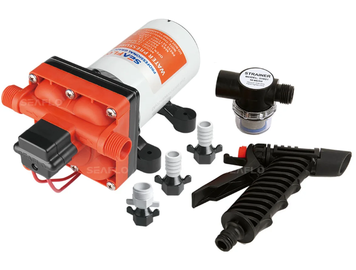 

Набор отбойного насоса SEAFLO 42 серии, без спирального шланга, МОРСКОЙ лодочный фургон RV