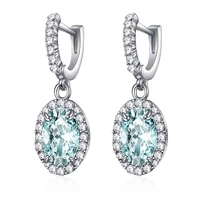 fashion opal earrings classic lady dangle earrings jewelry for women wedding statement earrings party best gift