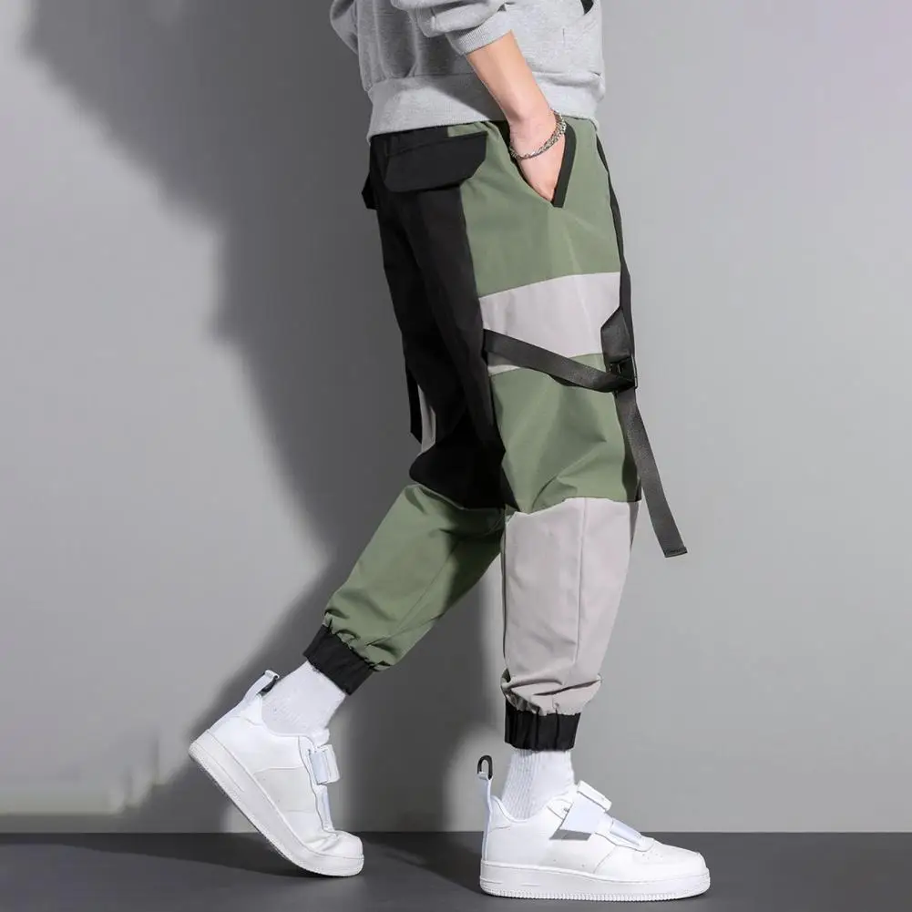 

Men Summer Pants Young Soft Elastic Waist Individual Men Summer Pants Male Clothing Men Summer Trousers Men Cargo Pants