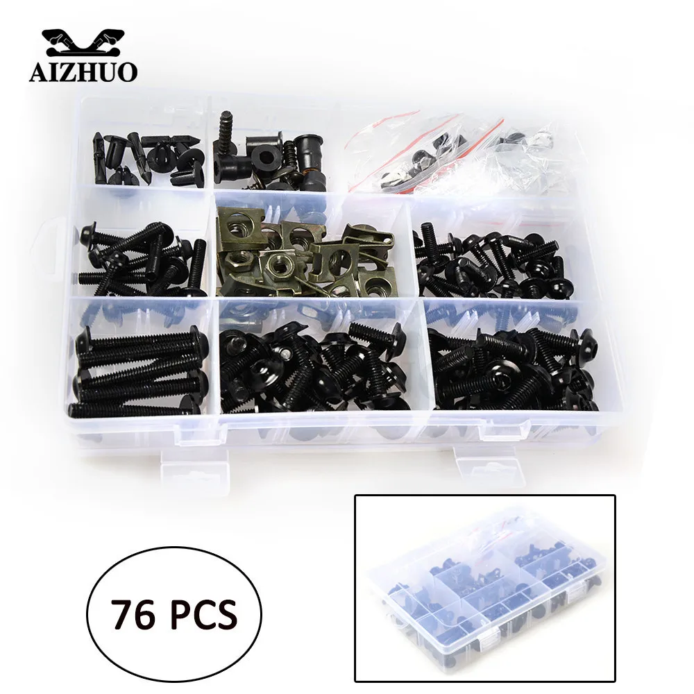 

Motorcycle Fairing Body Bolts Scooter Nuts Bolts Clips Screw Spring Coupling Threaded For 390 890 1290 ADVENTURE 1050 RC 125 RC8