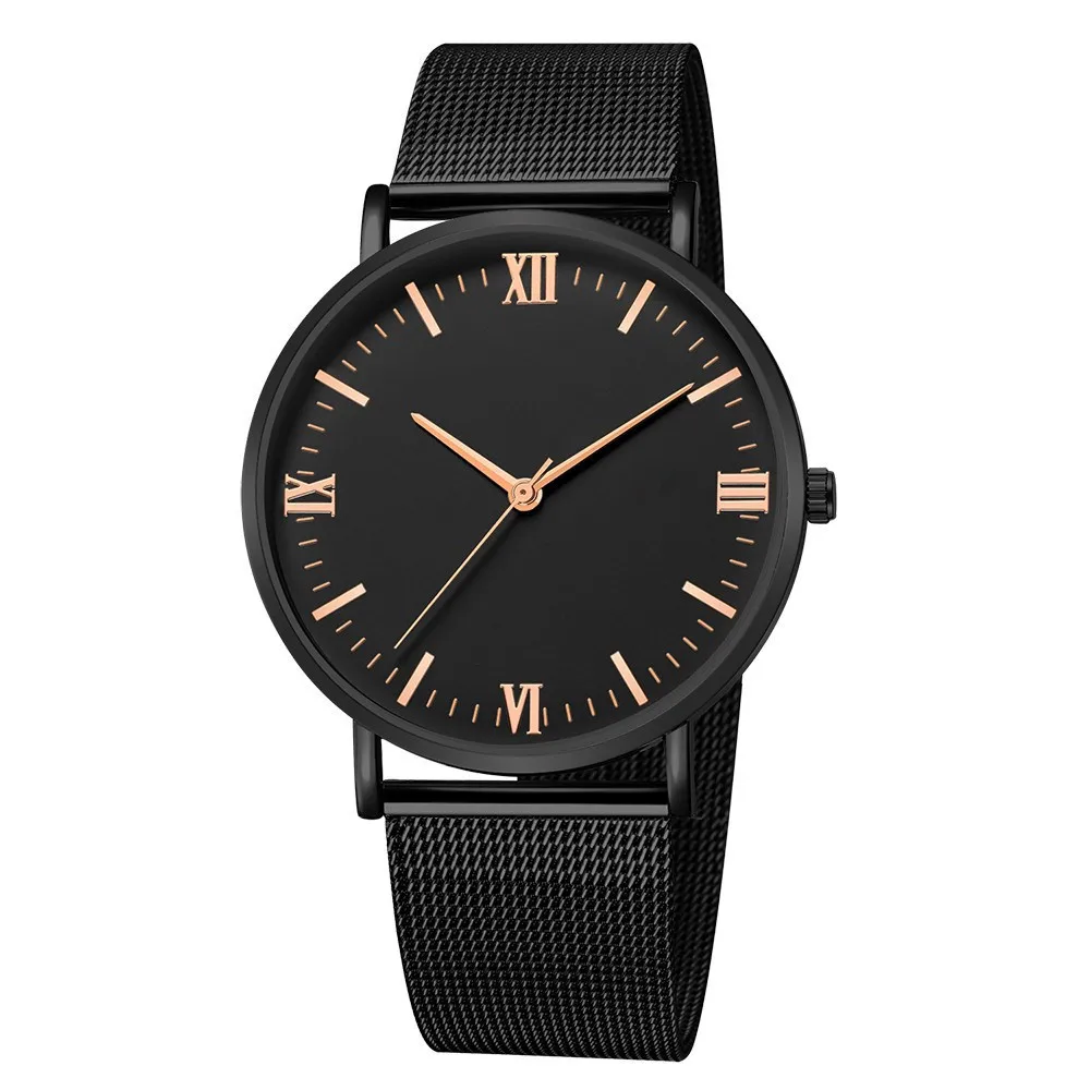 Enlarge New Men's Watch Business Leisure Quartz Watch Fashion Thin Mesh Quartz Watch Luxury Watch Men