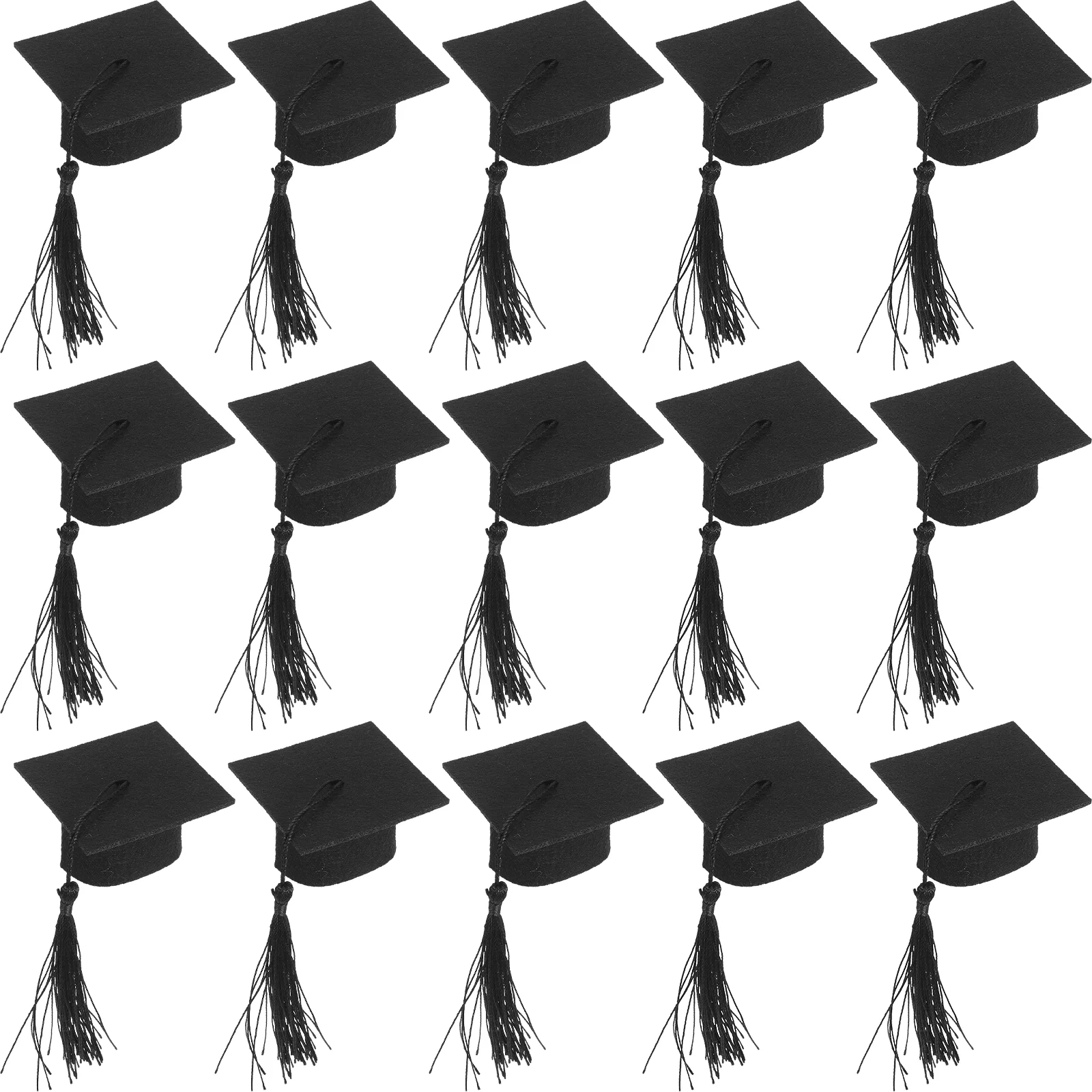 20 шт. мини-шляпа доктора топперы для бутылок с водой выпускные шапки из нетканого