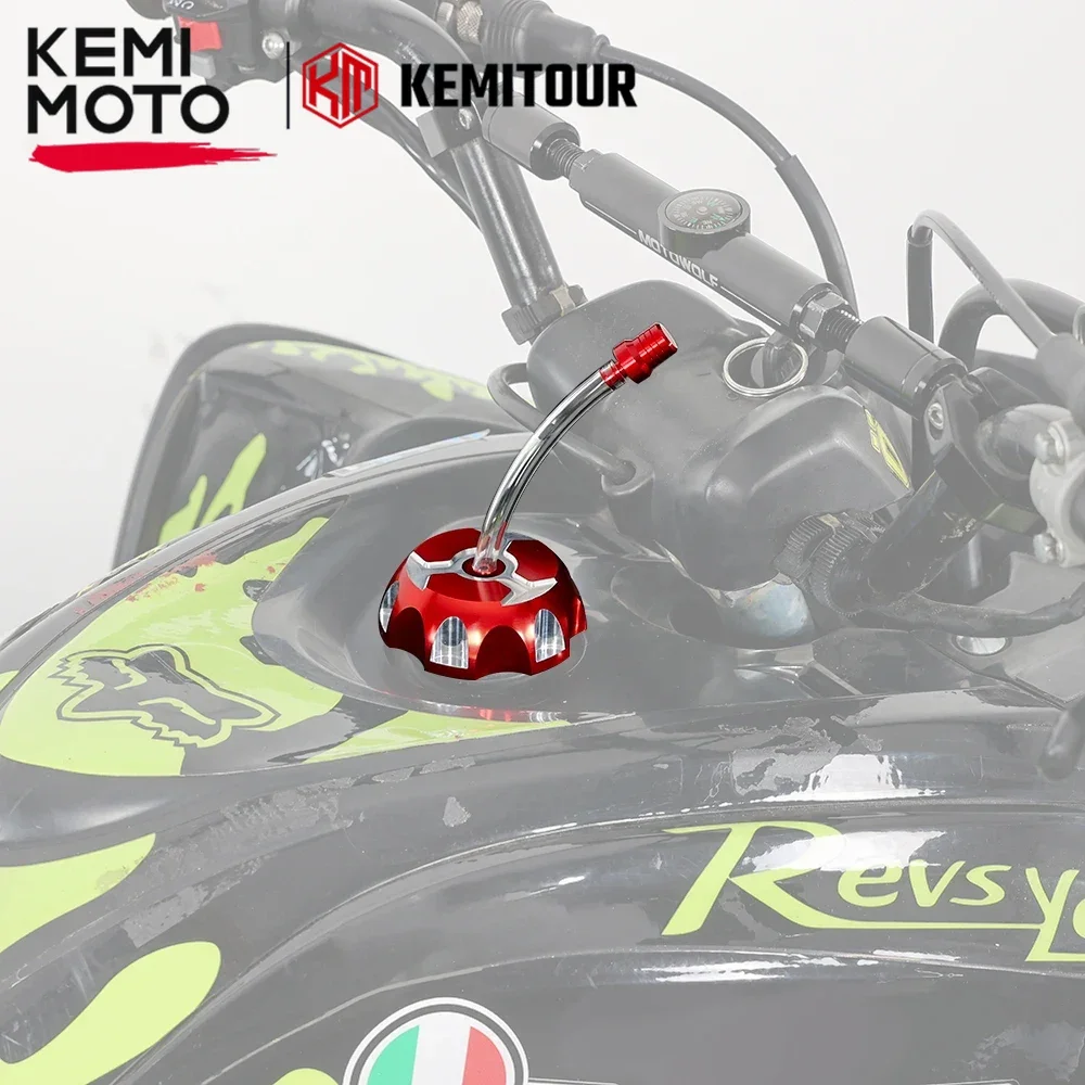 KEMIMOTO крышка бензобака для бензина 50 мм ATV мотоцикл совместимая с Yamaha Raptor 700 700R Kawasaki