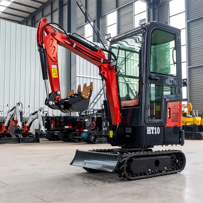 Заказчик из России мини-экскаватор Polun-yurij YG10 трехмерный гидравлический