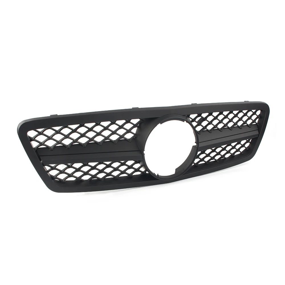 

Решетка для переднего бампера автомобиля, матовая Черная решетка для Mercedes-Benz C-Class W203 C280 C320 C240 C200 C63 2000-2006