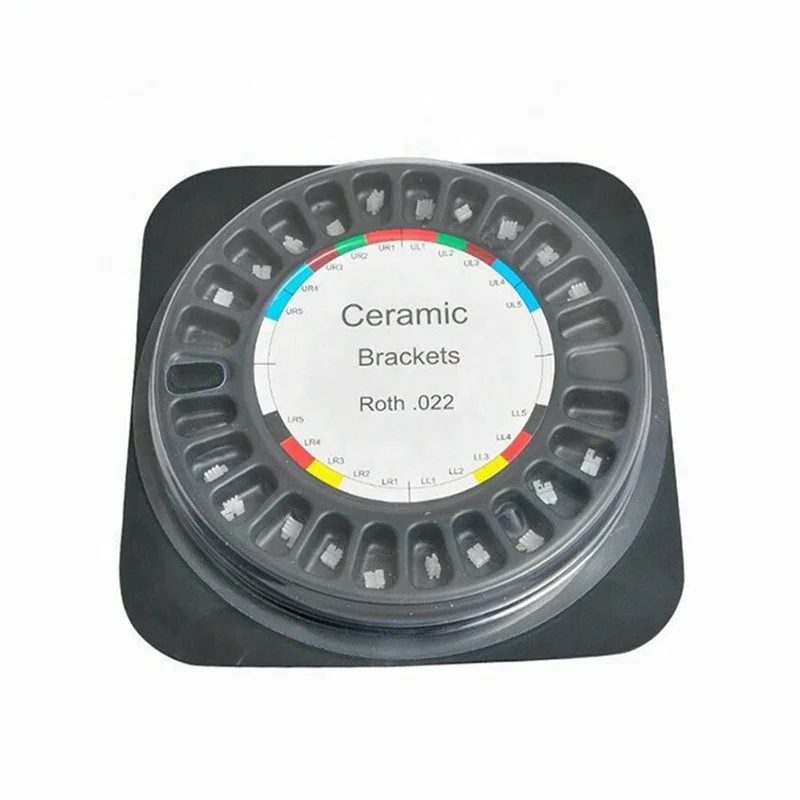 

Ceramic Dental Brackets MBT/ Roth 022 Orthodontic Bracket for Orthodontics