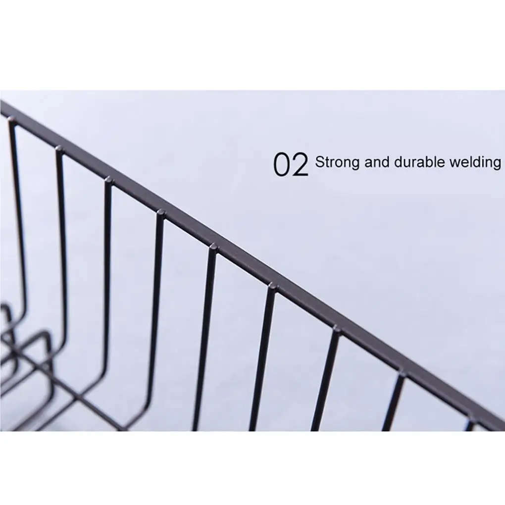 

Металлическая полка для хранения, подставка под полку, проволочный шкаф, корзина для хранения посуды, стойка для чашек, органайзер, кухонные...