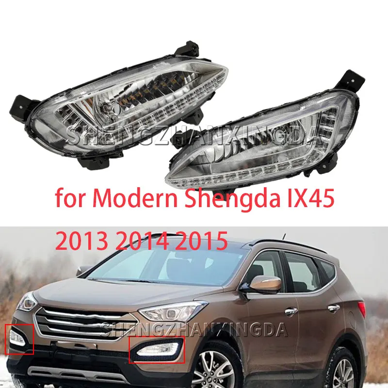 Shengzhan Xingda подходит для Hyundai Shengda Ix45 2013-2015 современного Santafe светодиодный передний