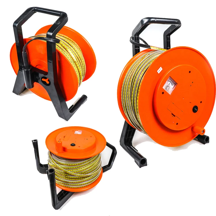 

WEQI 400m steel rule portable water level depth indicator meter tape