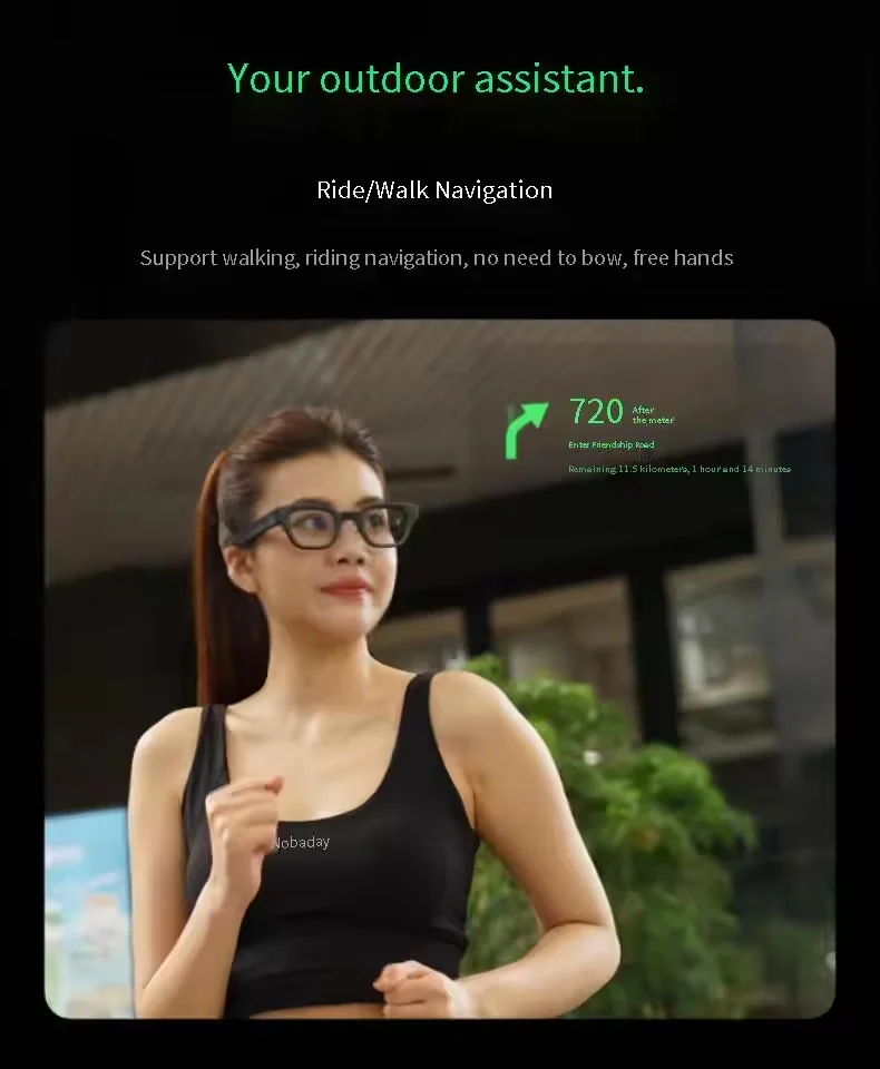 INMO GO Ultra Light Translate AR Очки Micro-LED Fov 30 Умные очки Встроенный AI Assistant / Перевод Навигация