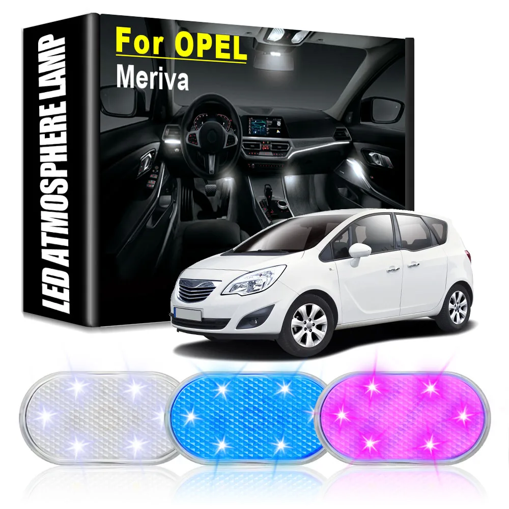 

Car LED Atmosphere Lights Car Rechargeable Touch Lamps Automotive Goods Car Accessories Auto Tools Auto Gadgets for OPEL Meriva