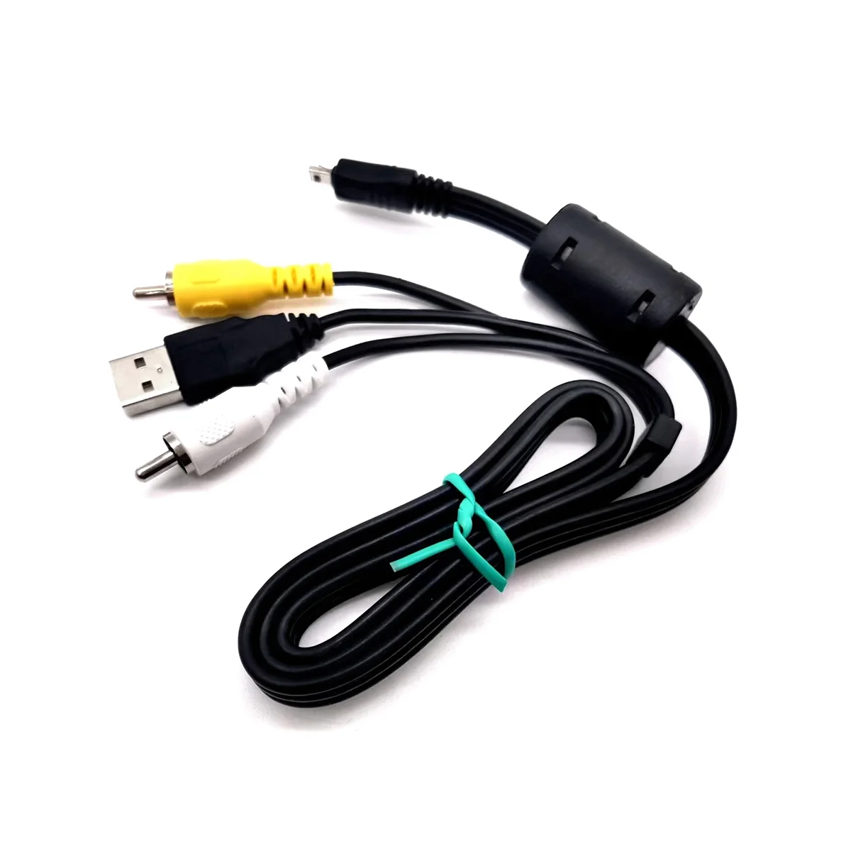 

Фотокамера Mini 8 Pin USB кабель передачи данных с видео AV RCA двойной многофункциональный для Nikon CoolPix Fuji Panasonic