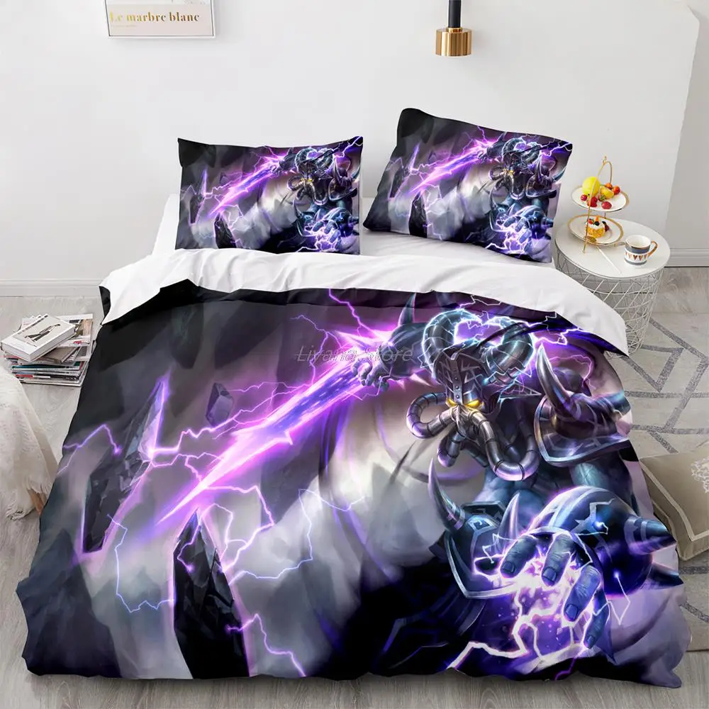 

Kassadin League Van Heroe All Heroes Bedding Set Twin Full Queen King Size Set Children Kid Bedroom Duvet Cover sets