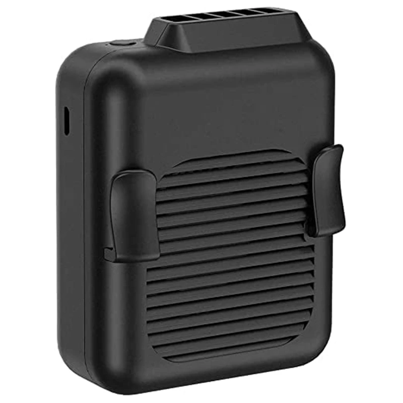 

Waist Clip On Fan, Personal Necklace Fan With 15H Working Time, Belt Fan For Outdoor Working, Camping, Hiking