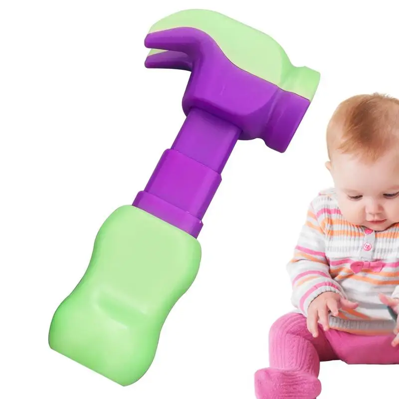 

Карманный молоток, игрушка-антистресс, 3D Телескопический молоток со встроенными сенсорными игрушками, Портативная Игрушка для облегчения гнева для школы, рабочего места, дома